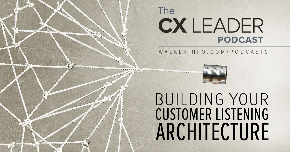 Building Your Customer Listening Architecture